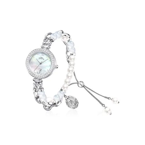 Disney Princess Кварцевый механизм нержавеющая сталь ремешок женские часы жемчужная раковина цвет циферблат часов