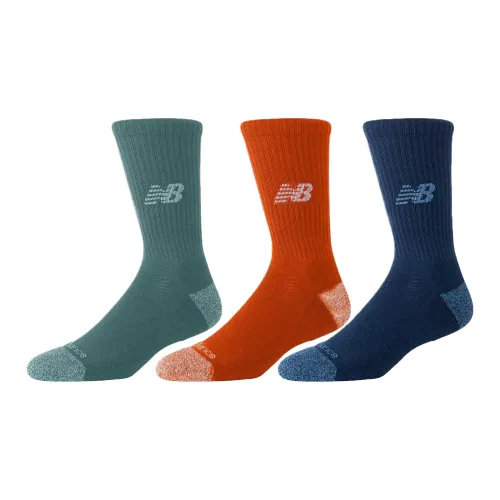 New Balance Смешанные цвета, 3 упаковки, мужские носки MID до икры