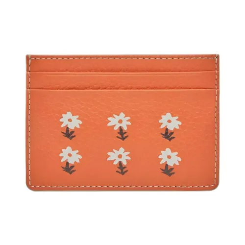 Strathberry Телячья кожа Держатель для карт Женские Апельсин