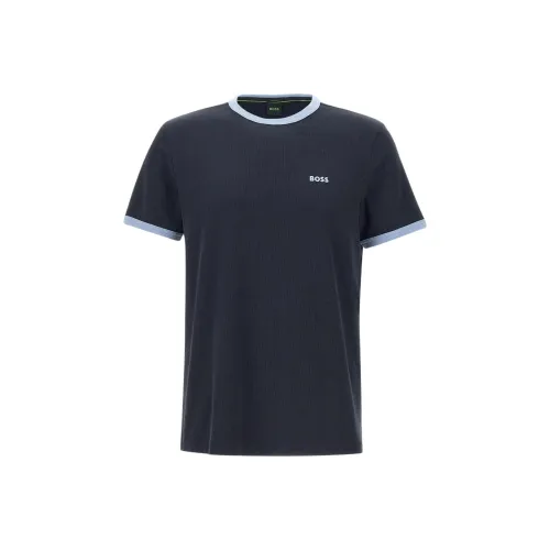Hugo Boss Midnight Blue Мужская T-Рубашка