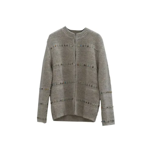 SWAYING KNIT Светло-коричневый Женские Свитеры