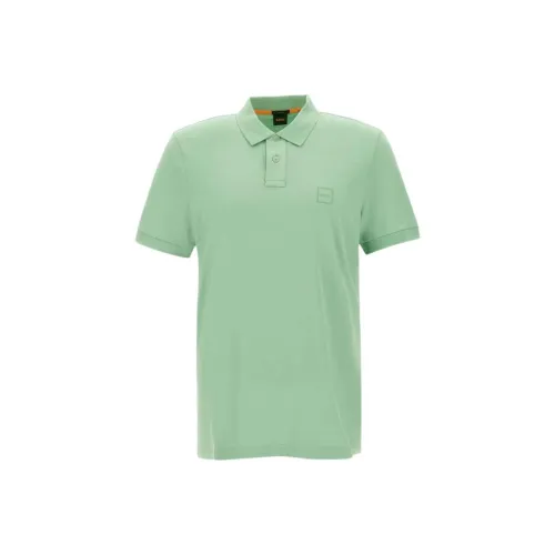 Hugo Boss Зеленая Мужская Поло