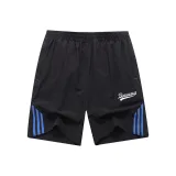 Чёрный-Синие полосы