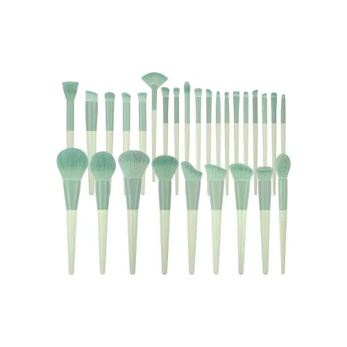 Colorful Poise Зеленый Грейпфрут Кисть для макияжа Контуринг Антибактериальный Смешанный Детали Мягкая кожа Дружественный Фитинг Edge