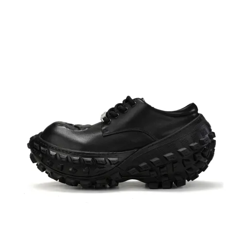 SUFEIDIMAN Низкий топ толстая подошва кроссовки мужские черные