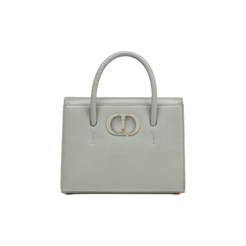 DIOR 30 Montaigne Grained Телячья кожа Сумка Средний Женский Серый