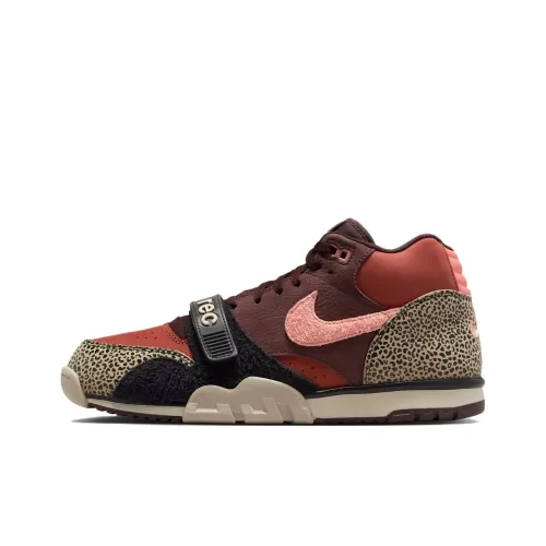 ArtS REC x Nike Air Trainer 1 Slip Resistant Abrasion Resistant Low Топ Кроссовки для тренировок Унисекс Серый