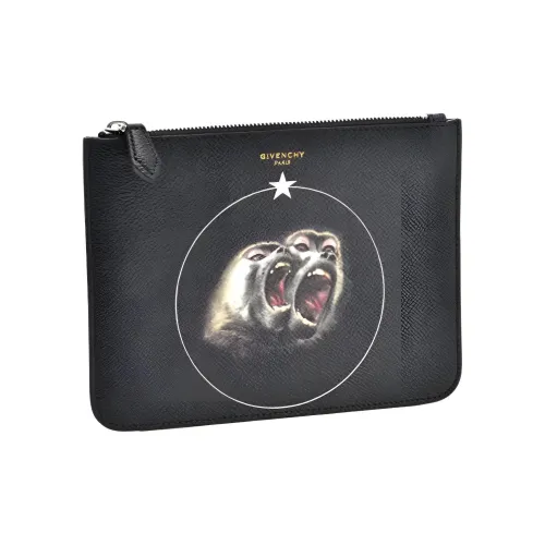 GIVENCHY Покрытый холст клатч унисекс черный