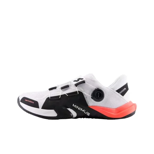 New Balance Minimus TR Дышащие Тренировочные Кроссовки Унисекс Белый Черный