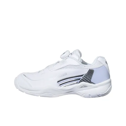 DRACAENA Амортизация Устойчивость к истиранию Дышащая Низкая Обувь для бадминтона Унисекс Army Белый