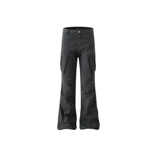 GBXM Темно-серый Унисекс Джинсы