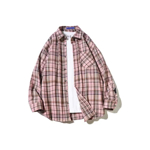 DAFT PUNK Розовый Унисекс Рубашки