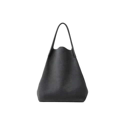 Loro Piana Extra Телячья кожа Полумесяц Сумка Экстра-большая Мужская Синяя Зеленая