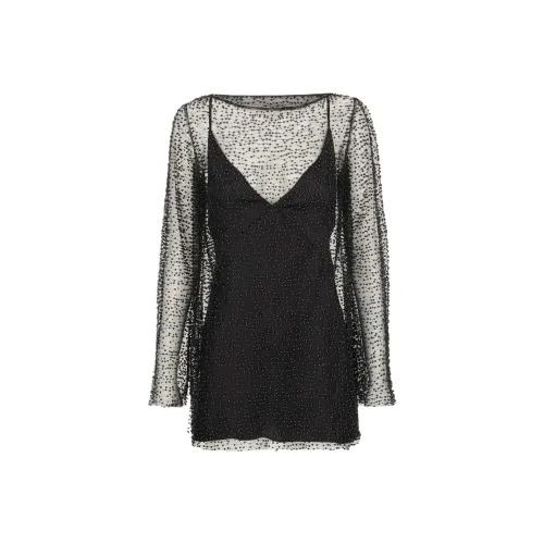 Shona Joy Длинное платье с длинными рукавами женское