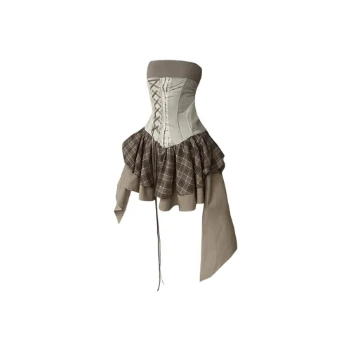 GRAYISMOON Без рукавов Платье Женское