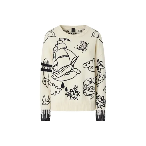 PINKO Бежевый Мужской Свитеры