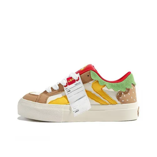 RYAW Низкие кроссовки для скейтбординга женские неоновый желтый