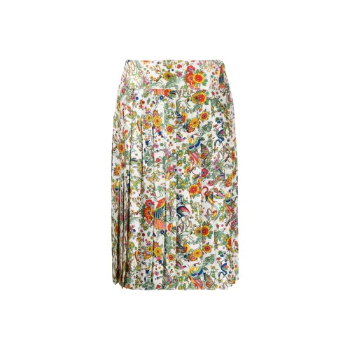 TORY BURCH Повседневный Длинный Юбка Женские Многоцветный