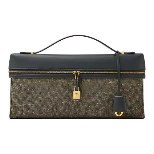 Loro Piana Кожа Сумка Женская Черная