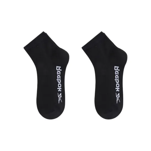 Reebok [2 упаковки] Мужские черные носки
