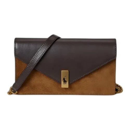 Polo Ralph Lauren Polo ID Нубук Сумка через плечо Сумка на плечо Женская Многоцветная