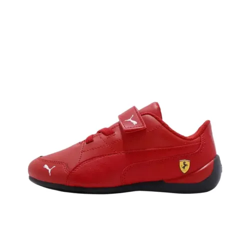 Ferrari X PUMA Ferrari Drift Cat 7 Low Топ KIDS Lifestyle Shoes Красный Подростки