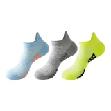 3 пачки (Неоновый зеленый + Серый белый + Светло-синий)