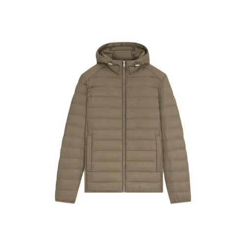 Hugo Boss Light Brown Men's Down Jackets Hugo Boss Светло-коричневые мужские пуховики