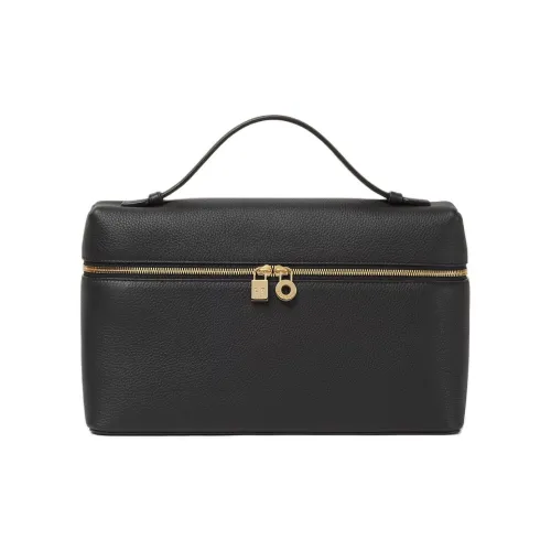 Loro Piana ExtraPocket Телячья кожа Сумка Стандартная Женская Черная