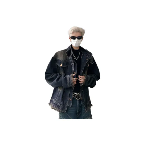 PEA Синий Унисекс Куртки