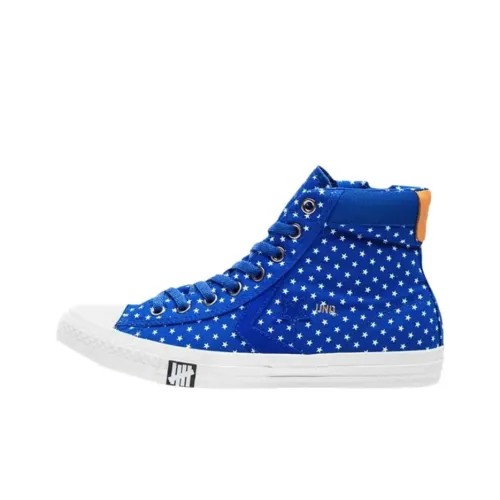 UNDEFEATED x Converse Star Игрок High Топ Кеды Мужской Синий