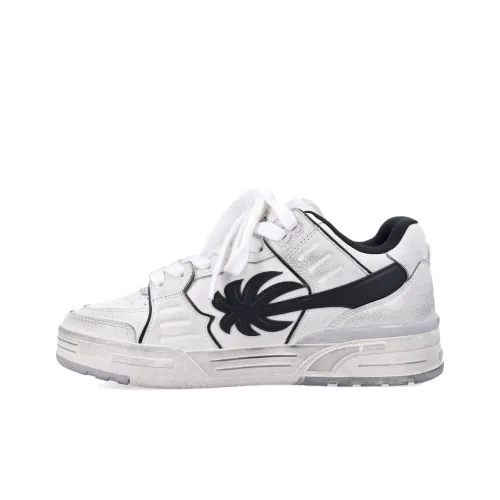 PALM ANGELS Venice Потертые Низкие Кроссовки для Скейтбординга Мужские Белые