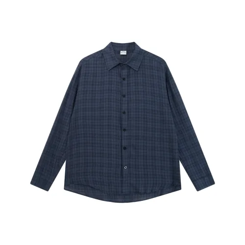 98SQUID Темно-синий Унисекс Рубашки