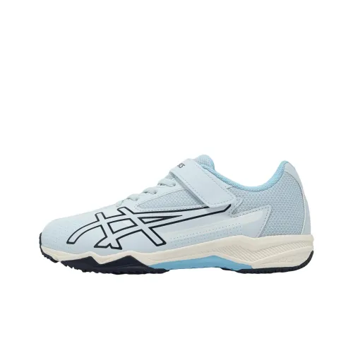 Asics Lazerbeam Дышащая Поддержка Низкий Топ Беговые Кроссовки Синий Детский