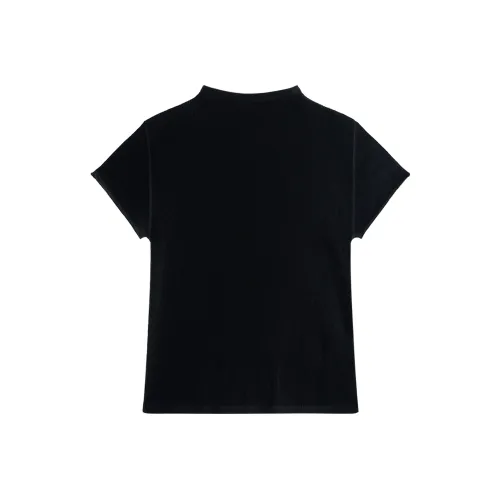 PLEATS PLEASE ISSEY MIYAKE Черные Женские Рубашки T