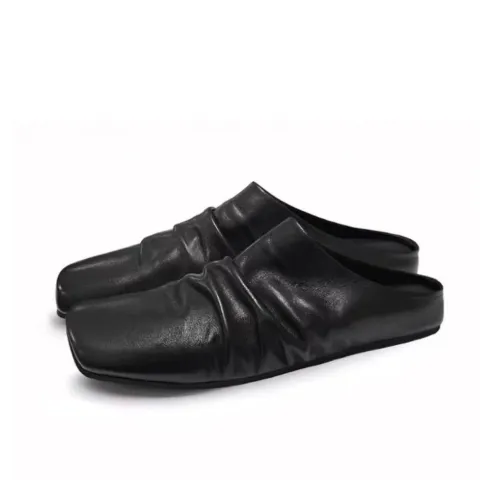 ABCYLM Устойчивые к истиранию Тихие Домашние тапочки Унисекс Черные