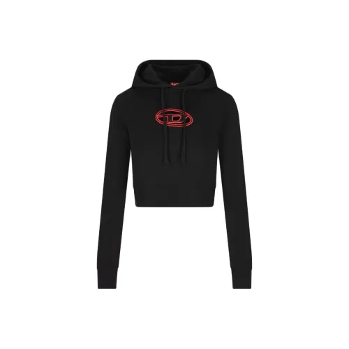 DIESEL Черные Женские Толстовки