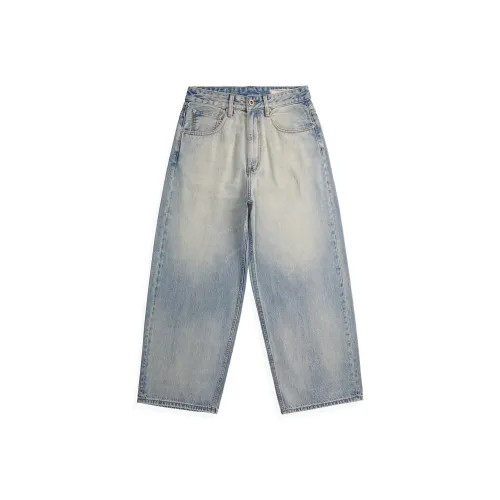 Go it alone Синий Унисекс Джинсы