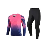 Комплект одежды (Розовая и красная рубашка с длинным рукавом + черные штаны)