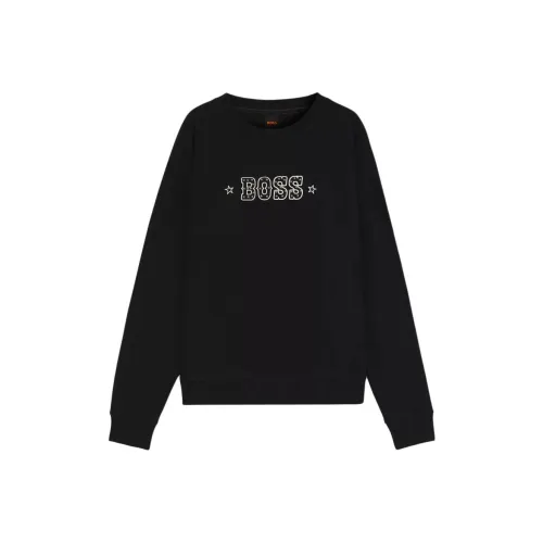 Hugo Boss Черные Женские Свитшоты