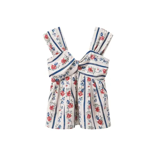 Meanalot Белый Женские Шифоновые Рубашки