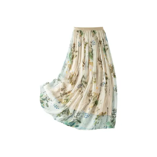 MAREA VESUVIO Повседневный Длинный Юбка Женские