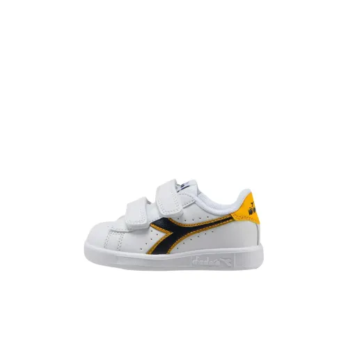 DIADORA Game P Low Топ Обувь для малышей Белый золотой Infant And Toddler