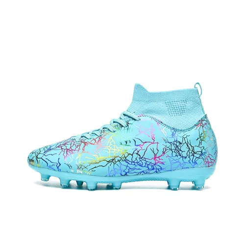 GONGFUHUOBAN Детская футбольная обувь высокие ботинки школьный возраст