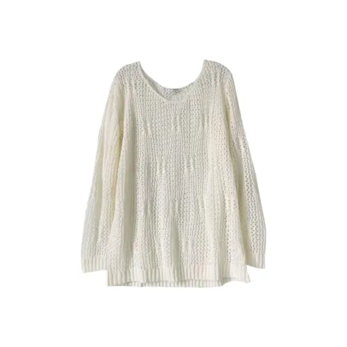 La Chapelle Белый, Без подкладки COVER UP Женские Трикотаж