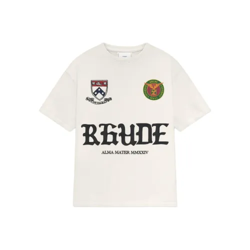 RHUDE Белая Мужская T-Рубашка