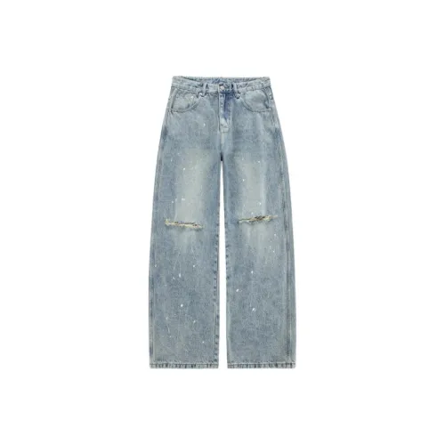 YASHENQISHI 35T3709 Ностальгический синий Мужские Джинсы