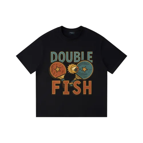 DOUBLEFISH Короткий рукав T-рубашки унисекс