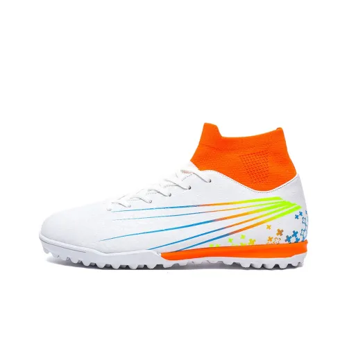 Kung Fu Partners Нескользящие Высокие Поддерживающие Детские Футбольные Бутсы Подростки