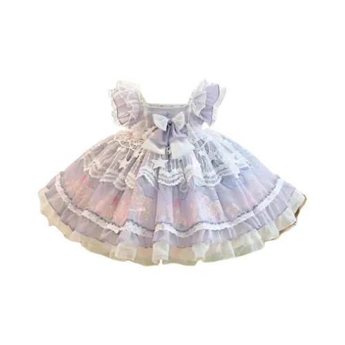 Детский Meter Женский Весенний и Летний Лолита Принцесса Формальное Одежда